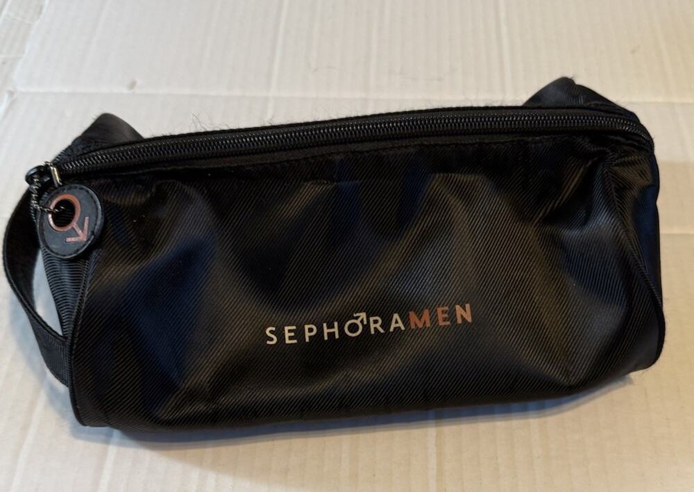Sephora for Men Toiletry Black Travel Bag Shaving